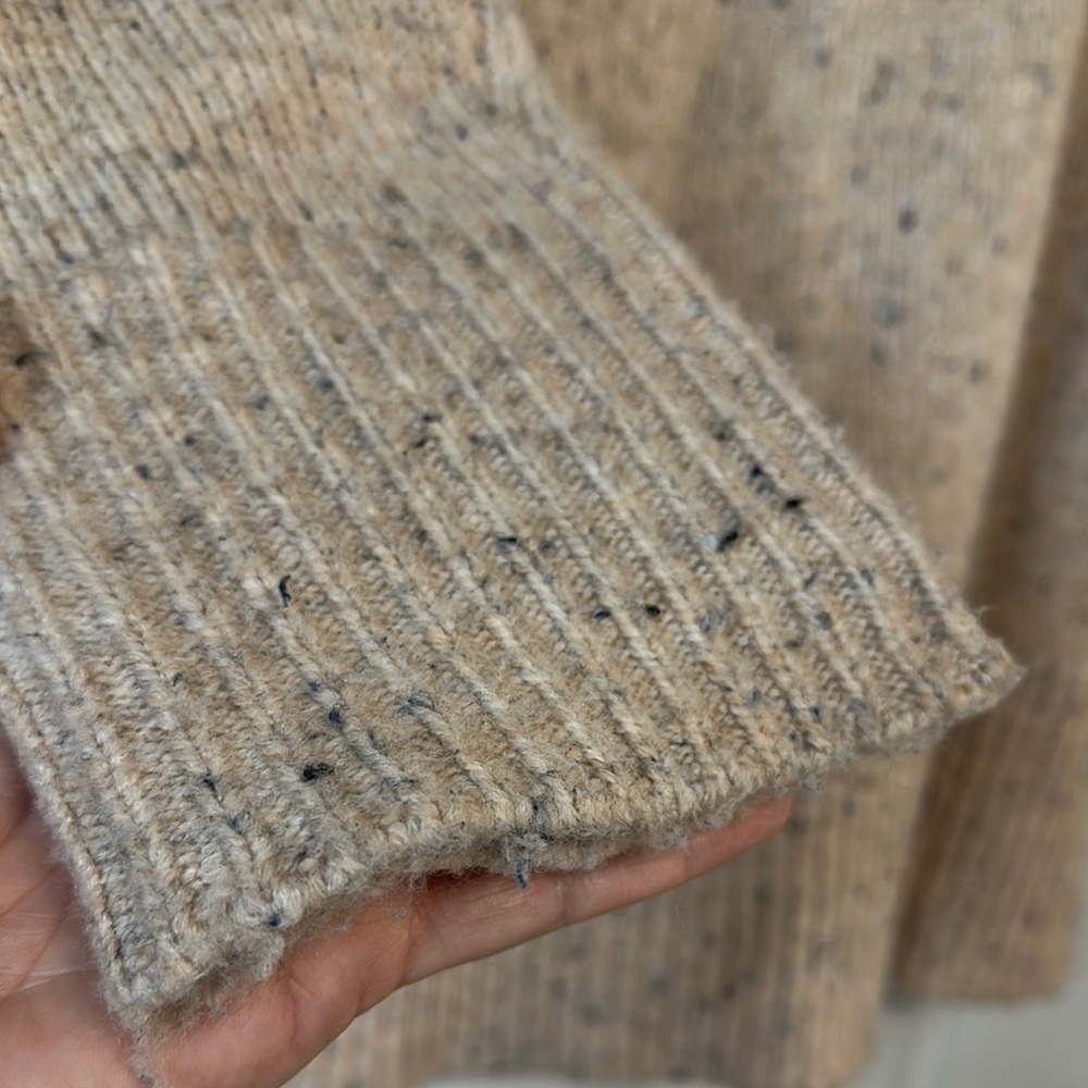 Falls Creek Cream V-Neck Sweater with Cozy Knit - Picture 5 of 7
